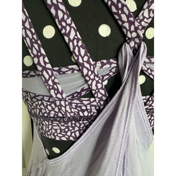 lululemon Womens Tank Sz 6 Nouveau Limits Lilac Miss Mosaic Deep‎ Zinfandel - Picture 14 of 16